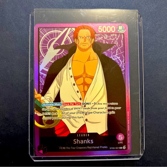 One piece playing card